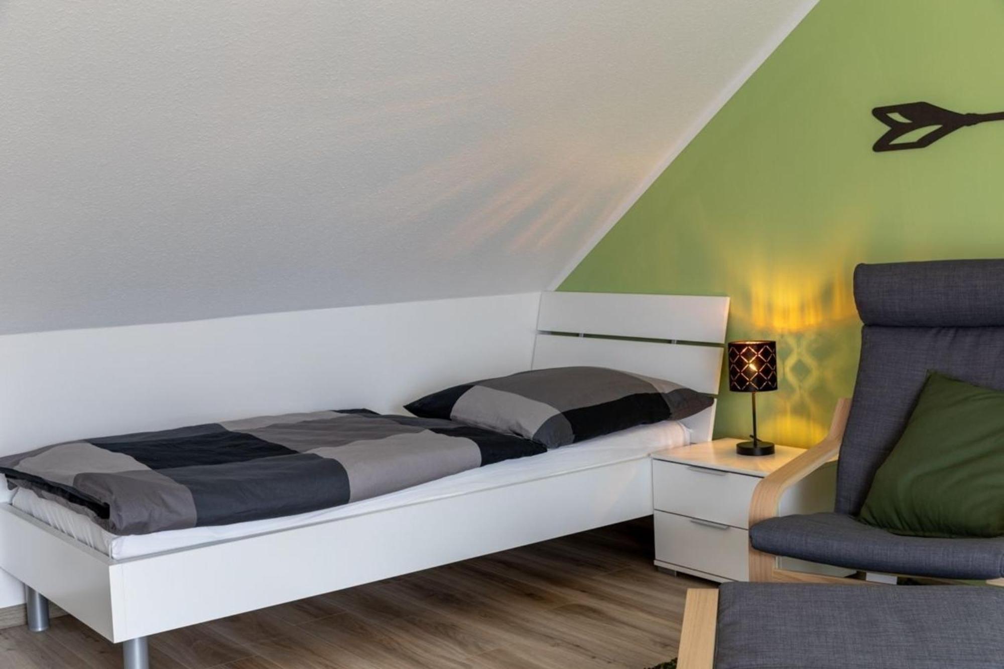 Ferienwohnung Sonnenstrahl Am Harkebruegger See Mit Sauna Barssel  外观 照片