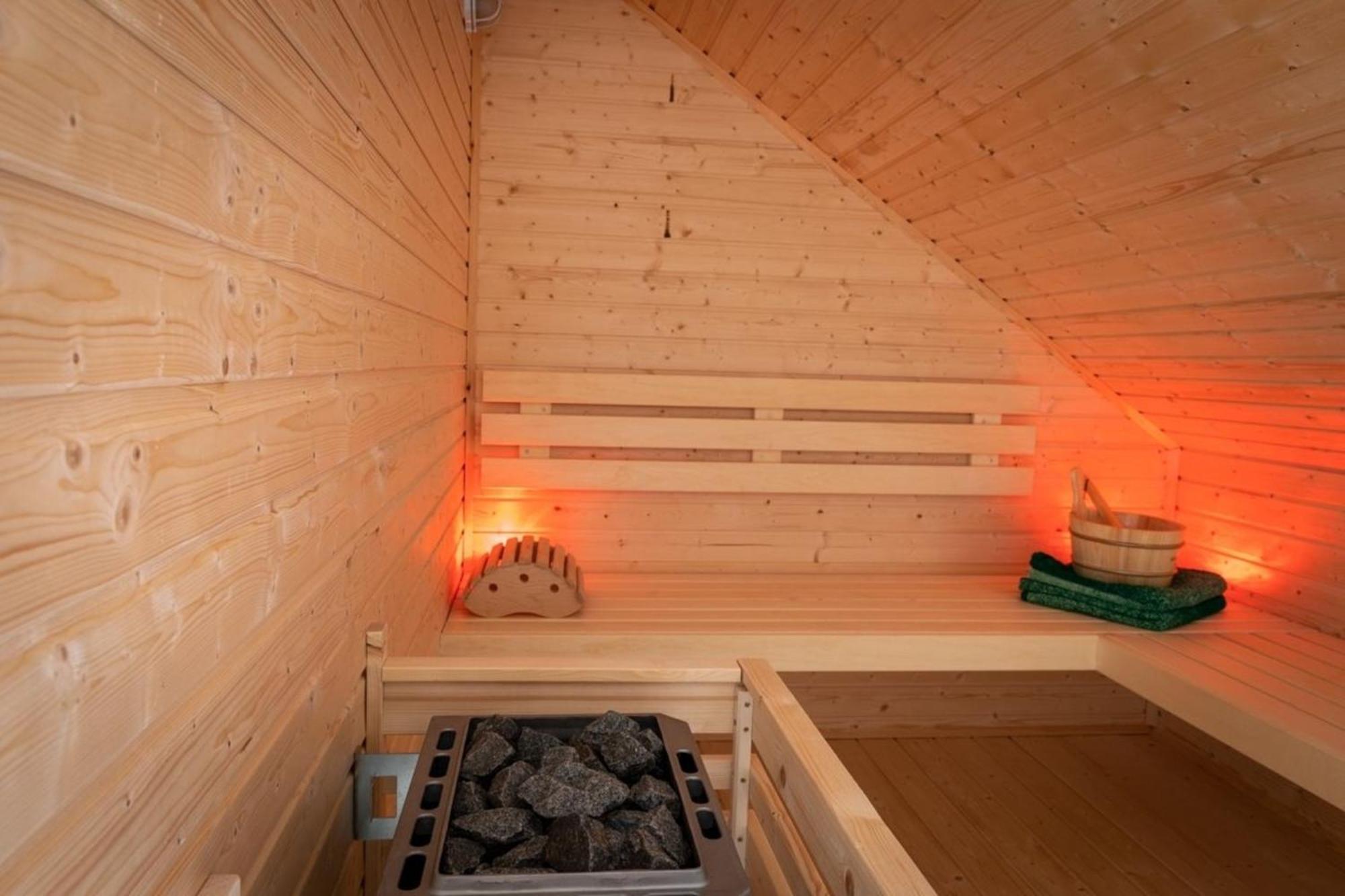 Ferienwohnung Sonnenstrahl Am Harkebruegger See Mit Sauna Barssel  外观 照片