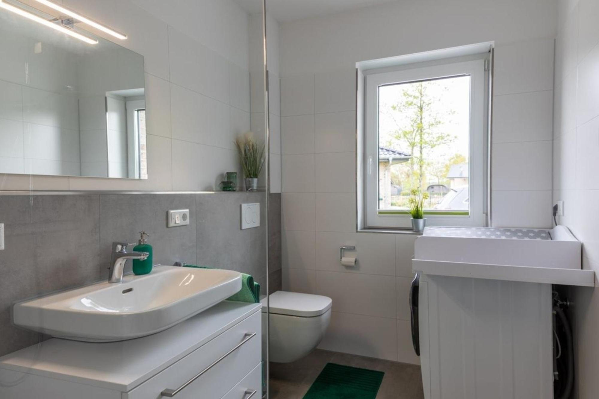 Ferienwohnung Sonnenstrahl Am Harkebruegger See Mit Sauna Barssel  外观 照片